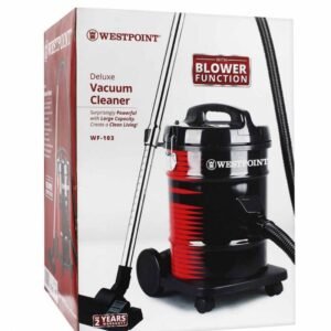 Westpoint WF-103 Deluxe Vacuum Cleaner – High Suction Power & Large Capacity for Deep Cleaning