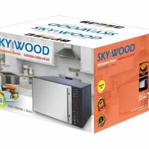 Skyiwood 30L Microwave Oven with Grill & Stainless Steel Finish – SDG-930HSB