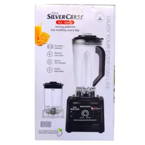 Silver Crest 2-in-1 Juicer Blender – 3L Heavy-Duty Machine with 6 Sharp Blades