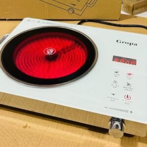 Gropa 2200W Hot Plate – Original Japan Made, Compatible with All Pots