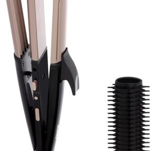 Riwa 3-in-1 Hair Styling Tool with Temperature Control – Straightener, Curler & Crimper