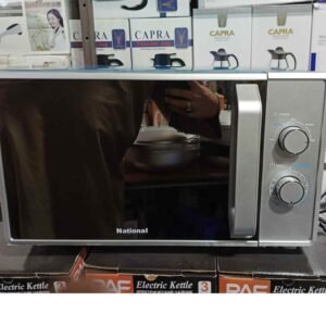 National 20L Electric Oven – 700W Power, 5 Temperature Levels, Clock Timer