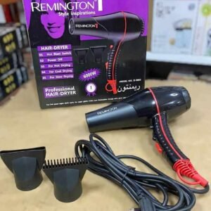 Remington D-9002 Professional Hair Dryer – Hot Blast, Cool & Slow Drying, Long Cord