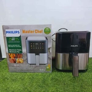 Philips AZ-23 Digital Air Fryer – 5L Capacity, Double Basket, 80–200°C Temperature Control